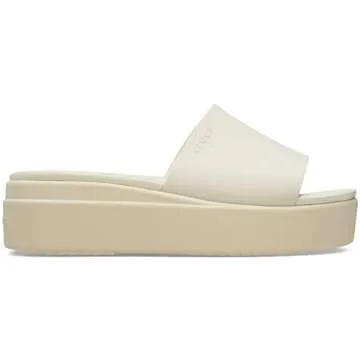 Stylish Crocs Women's Brooklyn Platform Slides Sandal