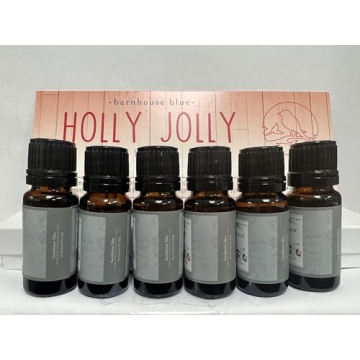 Barnhouse Blue Holly Jolly Set of 6 Premium Fragrance Oils