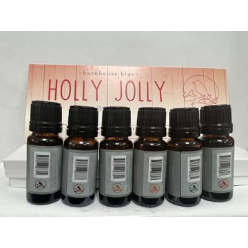 Barnhouse Blue Holly Jolly Set of 6 Premium Fragrance Oils