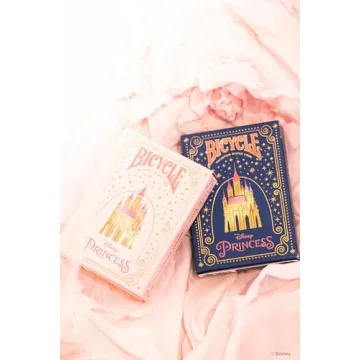 Disney Princess Inspired Bicycle Playing Cards Pink Blue