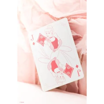 Disney Princess Inspired Bicycle Playing Cards Pink Blue