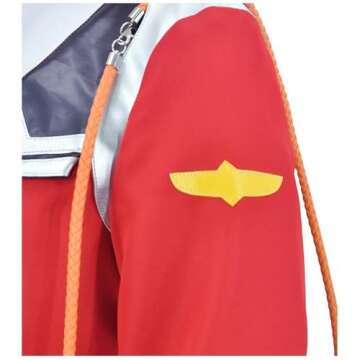 C-ZOFEK Women's Red Dress Cosplay Outfit for Halloween