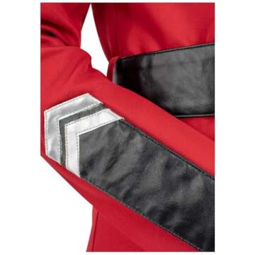 C-ZOFEK Women's Red Dress Cosplay Outfit for Halloween