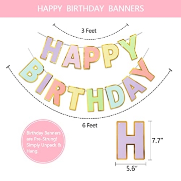 LITAUS Macaron Birthday Decorations Perfect for Any Celebration