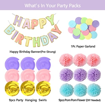 LITAUS Macaron Birthday Decorations Perfect for Any Celebration