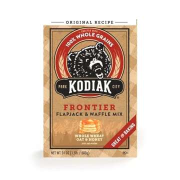 Kodiak Cakes Frontier Pancake, Flapjack and Waffle Mix, Original, 24 Ounce (Pack of 6) (10705599011167)