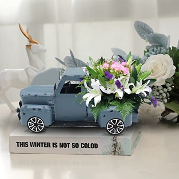 Charming Fleecy Day Vintage Truck Décor for Home Decoration