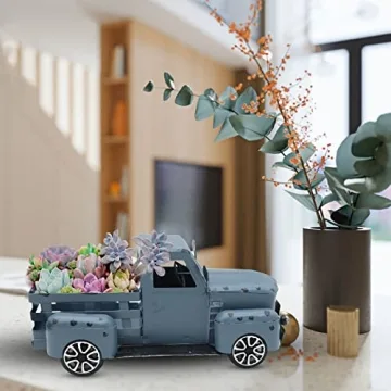 Charming Fleecy Day Vintage Truck Décor for Home Decoration