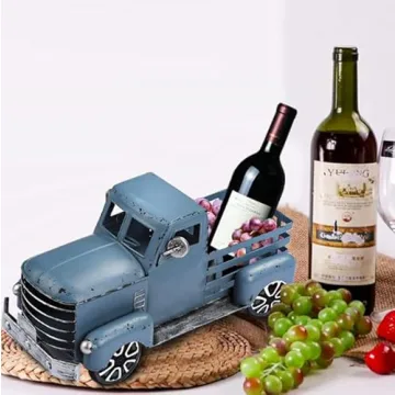 Charming Fleecy Day Vintage Truck Décor for Home Decoration