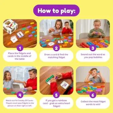 Fidget Game Sneaky Elves - Fun CVC Learning Toy