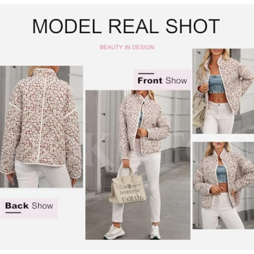 Stylish Dokotoo Women's Quilted Jacket - Lightweight & Warm