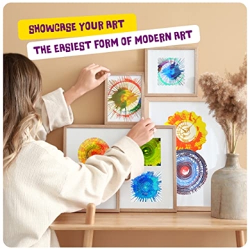 Spin Art Kit for Kids - Creative Painting Fun