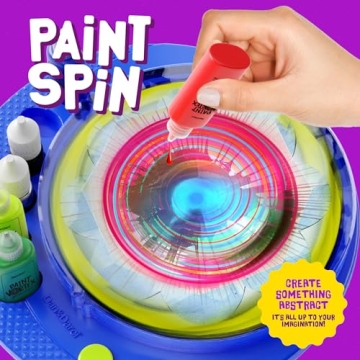 Spin Art Kit for Kids - Creative Painting Fun