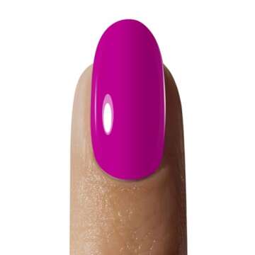 Vibrant Vishine Pinkish Purple Gel Polish for Lasting Shine