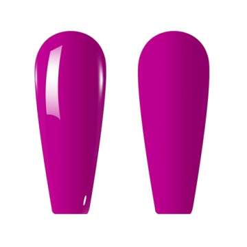 Vibrant Vishine Pinkish Purple Gel Polish for Lasting Shine