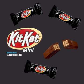 KitKat Dark Chocolate Miniatures - Bulk Pack for Sharing