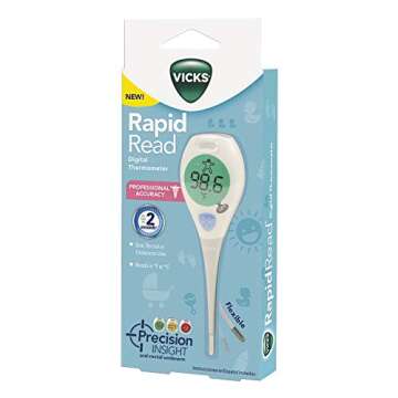 Vicks RapidRead Thermometer - Accurate Readings in 2 Seconds