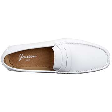 Jousen Men's Casual Penny Loafers Stylish Slip On Shoes
