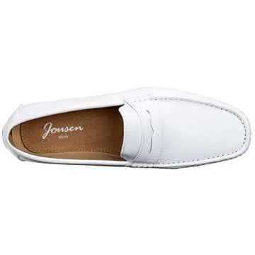 Jousen Men's Casual Penny Loafers Stylish Slip On Shoes