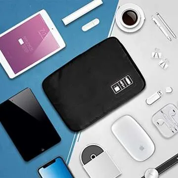 Portable Electronics Accessories Organizer Bag for Travel