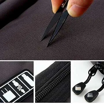 Portable Electronics Accessories Organizer Bag for Travel