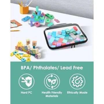 QAVABIN Clear Storage Pouches - Waterproof Organizing Solution