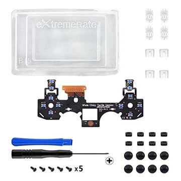 eXtremeRate Clicky Kit for PS4 - Fast, Responsive Buttons