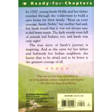 The Courage of Sarah Noble - A Captivating Children's Book