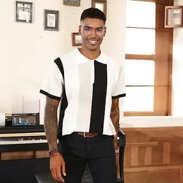 Men's Vintage Striped Polo Shirts for All Occasions