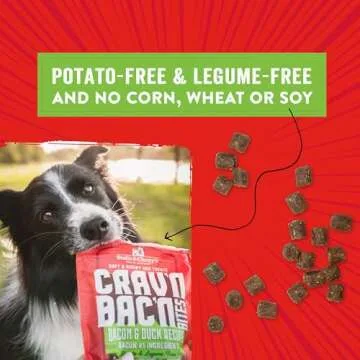 Stella & Chewy's Crav'n Bac'n Dog Treats 8.25 oz Bag
