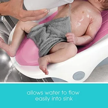 Summer Infant Clean Rinse Baby Bath Seat - 3 Positions and Quick-Dry