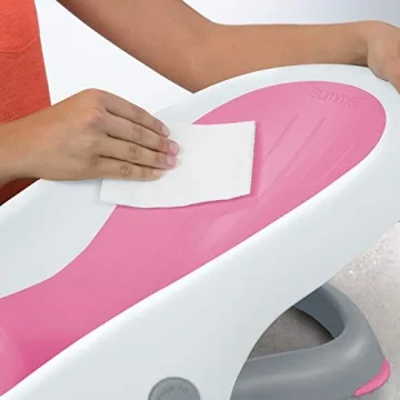 Summer Infant Clean Rinse Baby Bath Seat - 3 Positions and Quick-Dry