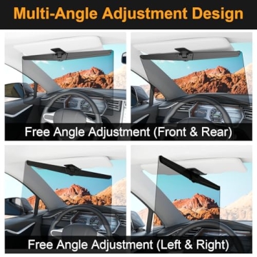 Polarized Car Sun Visor Extender - UV400 Protection