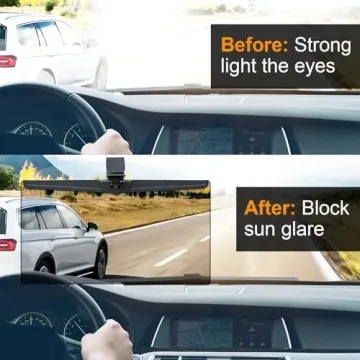 Polarized Car Sun Visor Extender - UV400 Protection