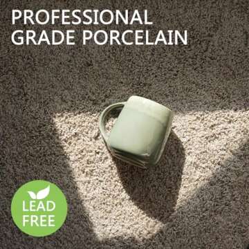 Bosmarlin 22 Oz Reactive Glaze Ceramic Coffee Mug