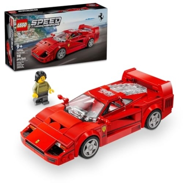 LEGO Speed Champions Ferrari F40 Supercar - Build Your Dream Car