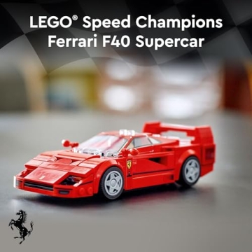 LEGO Speed Champions Ferrari F40 Supercar Building Set