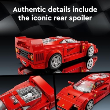 LEGO Speed Champions Ferrari F40 Supercar Building Set