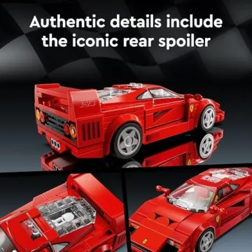 LEGO Speed Champions Ferrari F40 Supercar Building Set