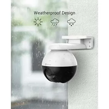 EZVIZ C8W Pro 2K Outdoor Camera with AI Detection