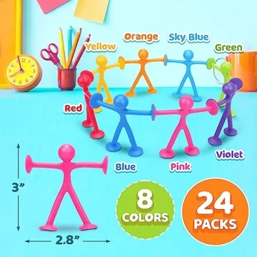 Richtim Kids Humanoid Suction Toys for Endless Fun