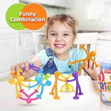 Richtim Kids Humanoid Suction Toys for Endless Fun