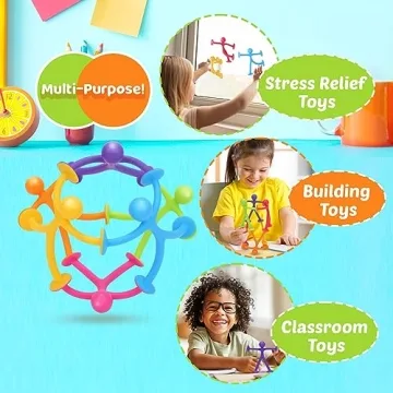 Richtim Kids Humanoid Suction Toys for Endless Fun