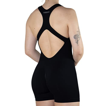 AUROLA Power Romper Seamless Gym Jumpsuit Tummy Control