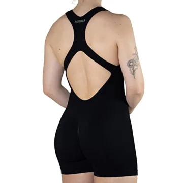 AUROLA Power Romper Seamless Gym Jumpsuit Tummy Control
