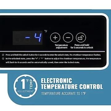 Mini Chest Freezer 3.5 Cu. Ft. with Display