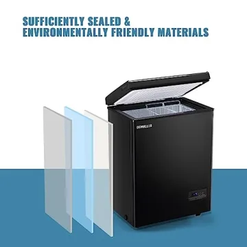 Mini Chest Freezer 3.5 Cu. Ft. with Display