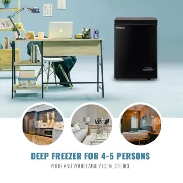 Mini Chest Freezer 3.5 Cu. Ft. with Display
