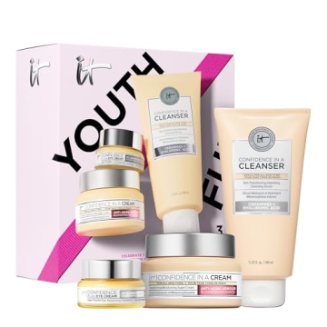 IT Cosmetics Celebrate Youthful Hydration Anti-Aging Skincare Set ($141 Value) - 3-Piece Full Size G...
