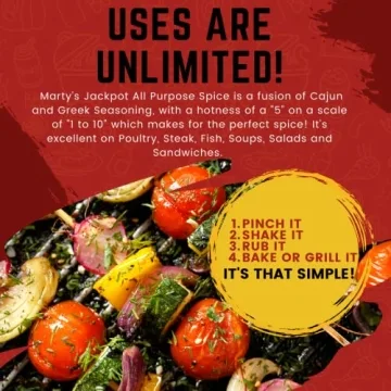 Marty's Jackpot All-Purpose Spice for Healthy Cooking